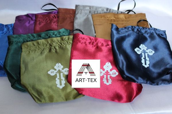 Мешочек для земли атлас