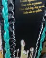 Оббивка Коса двокольорова з малюнком