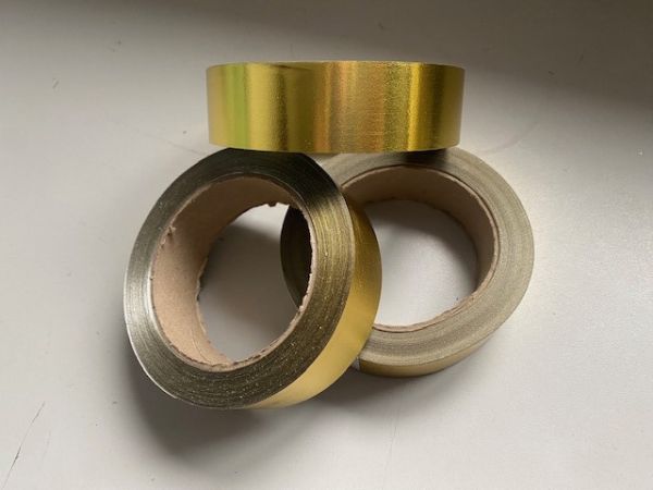 Стрічка флористична "Метал 3/50"