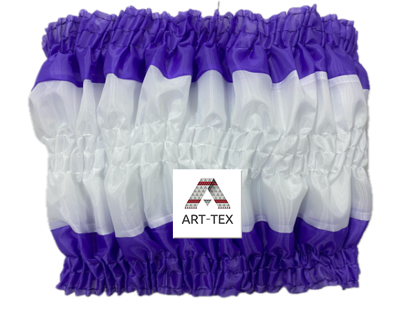 Обивка на гроб двухцветная "Стандарт - О1/2" Сирень